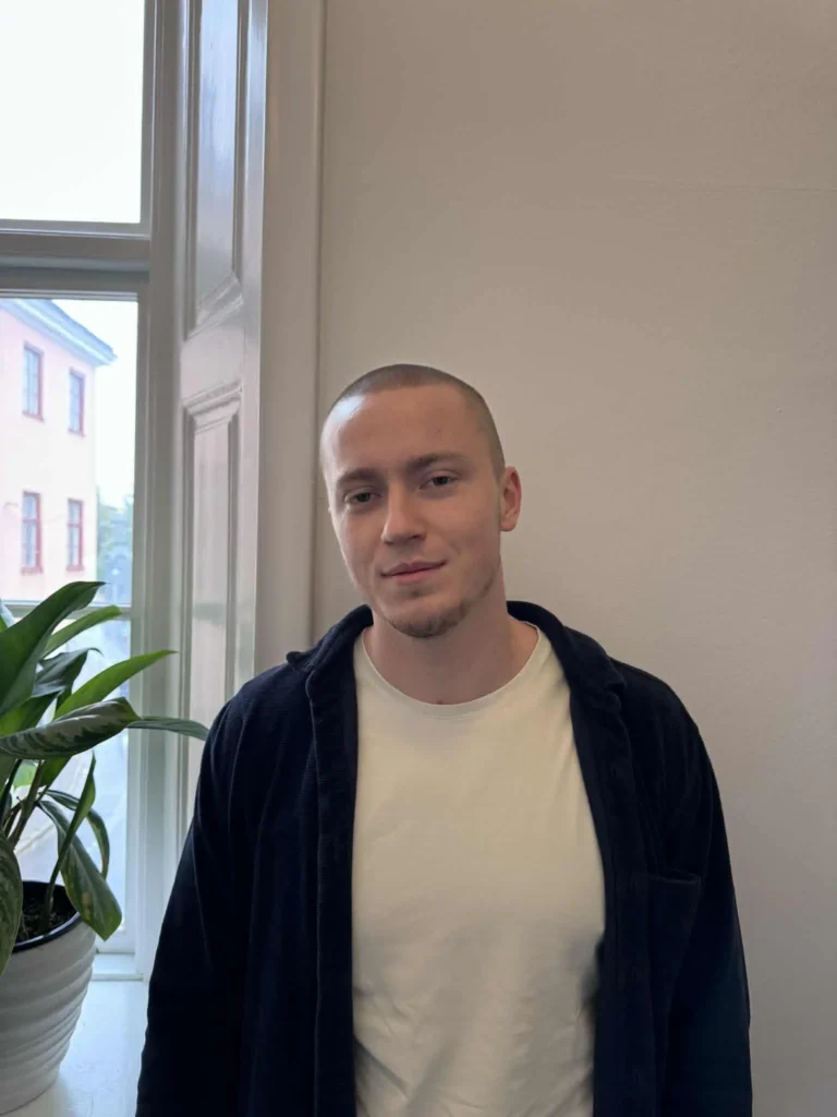 Porträtt av Sam Svalander